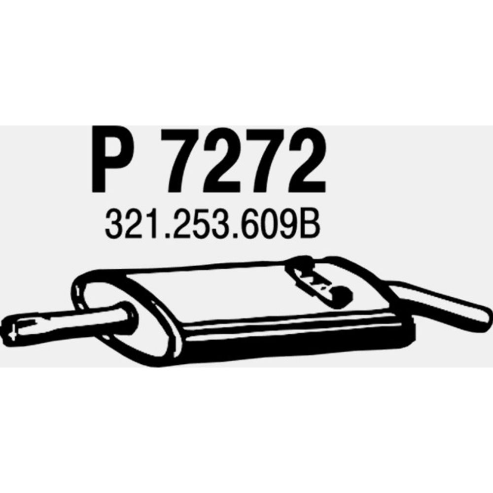 Takaäänenvaimentaja 14-7272