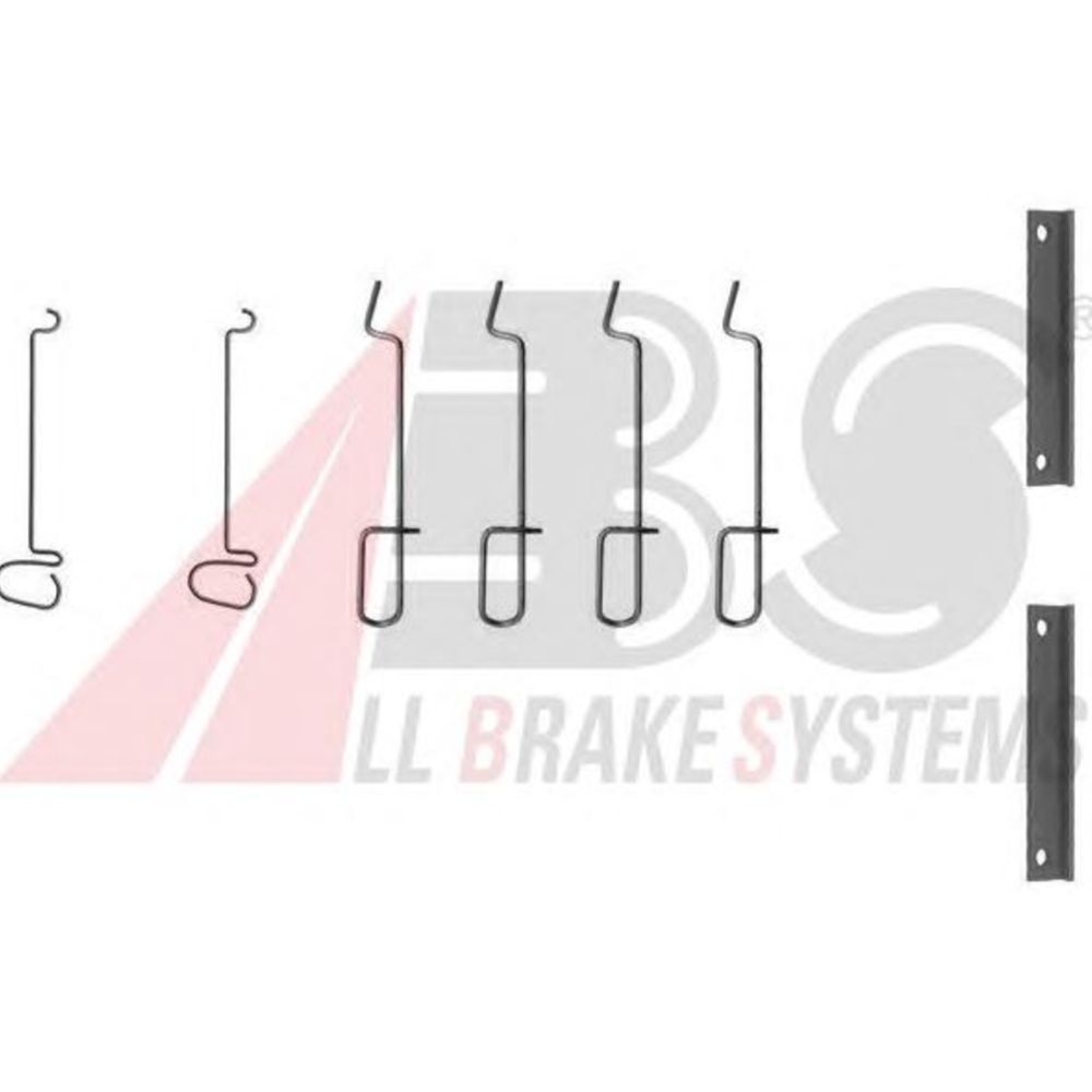 Jarrupalojen asennussarja 23-1070