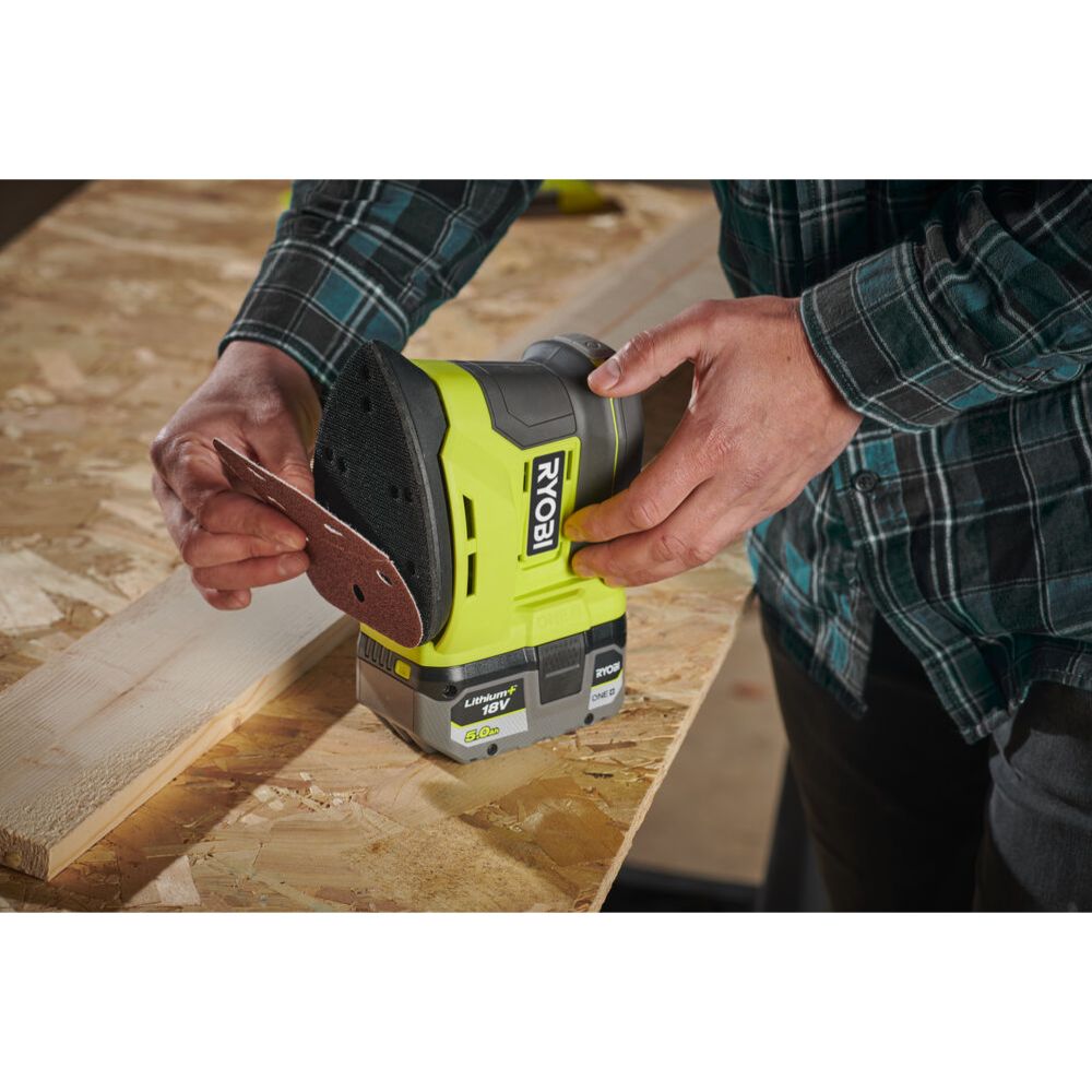 Ryobi ONE+ detaljslipmaskin RPS18-0 utan batteri