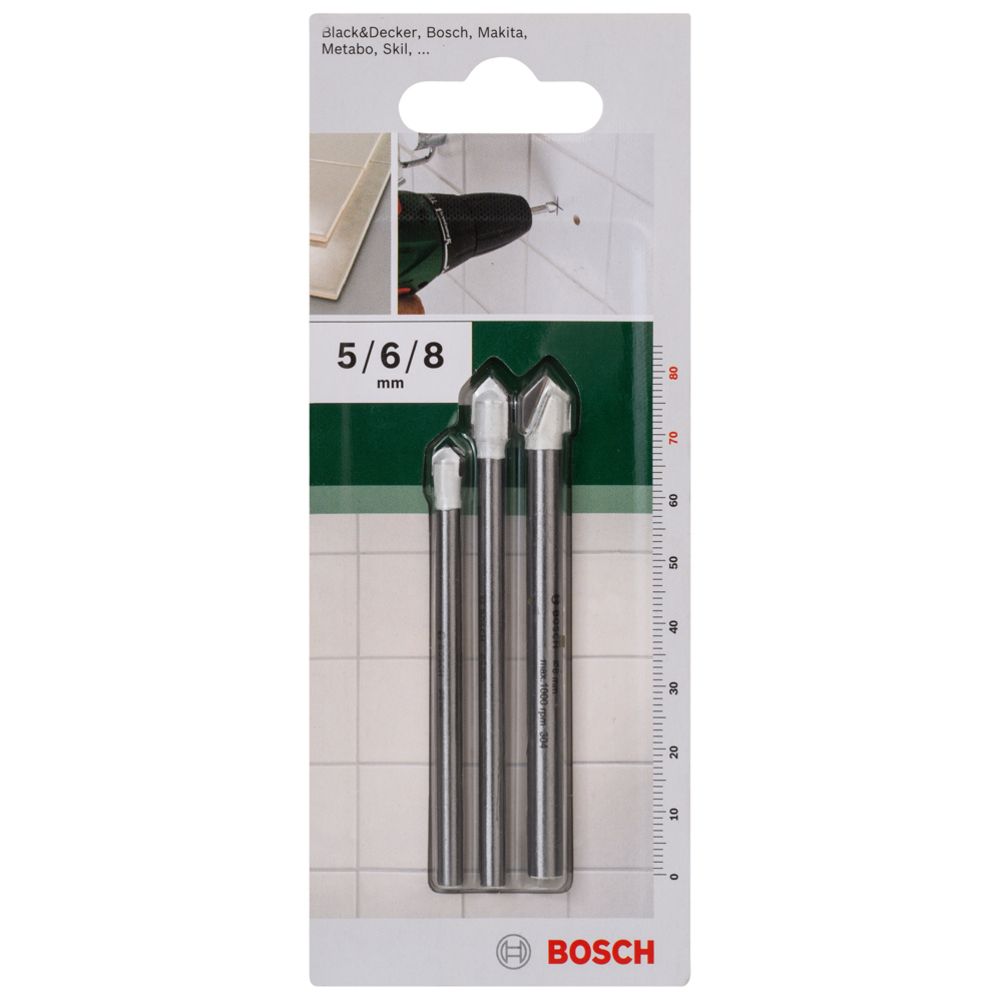Bosch Plaadipuuride Komplekt, 3 Tükki