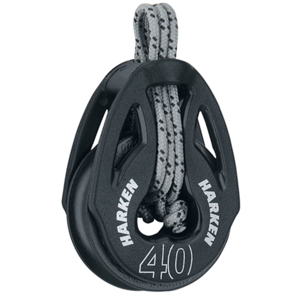 Harken 40 mm Carbo T2 block med ögla H2149