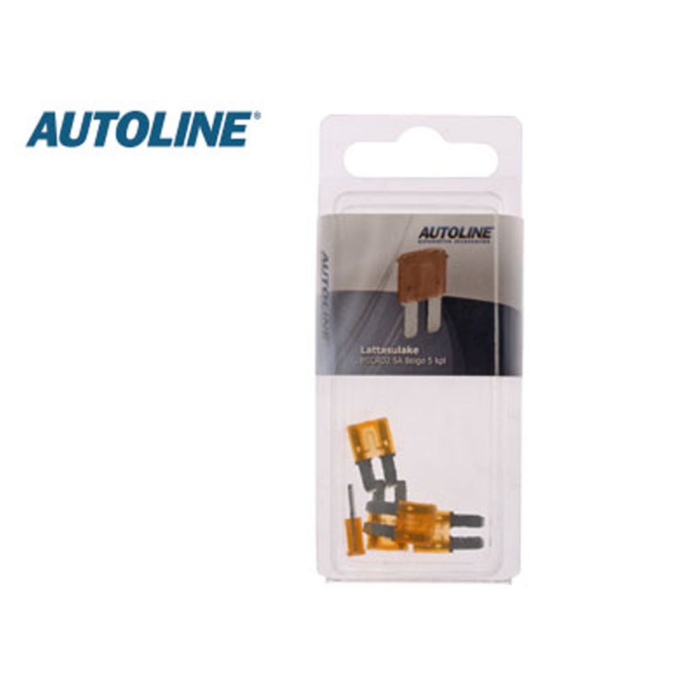 Autoline MICRO-2 flatsäkring 5 A orange 5 st.