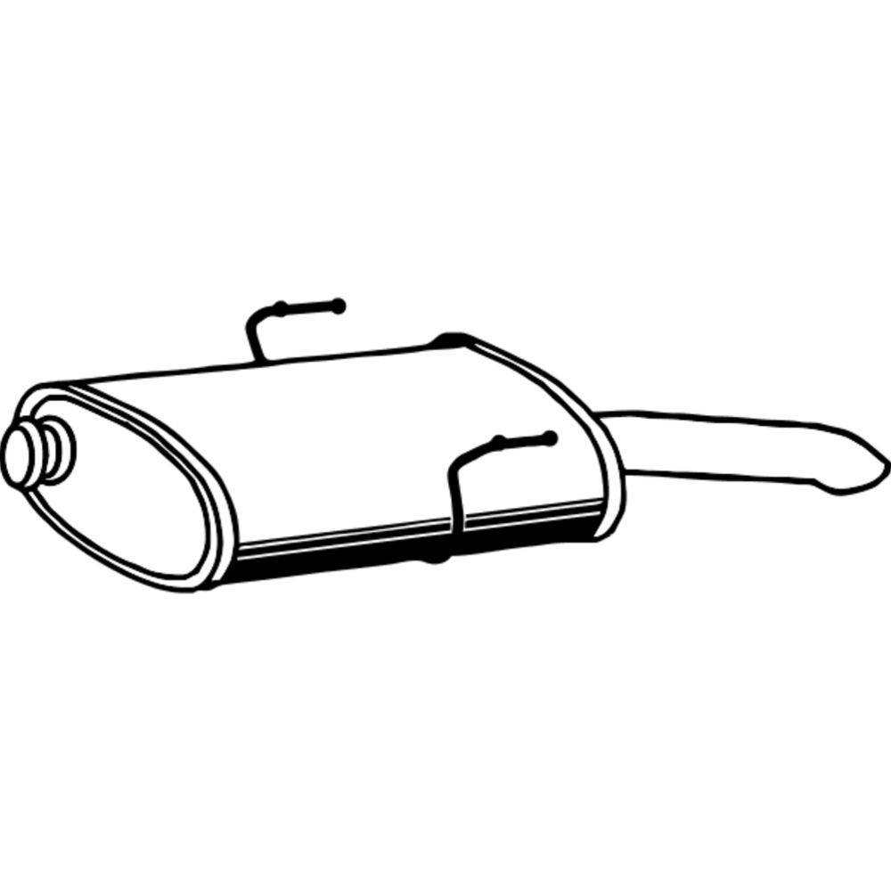 Takaäänenvaimentaja 14-4645