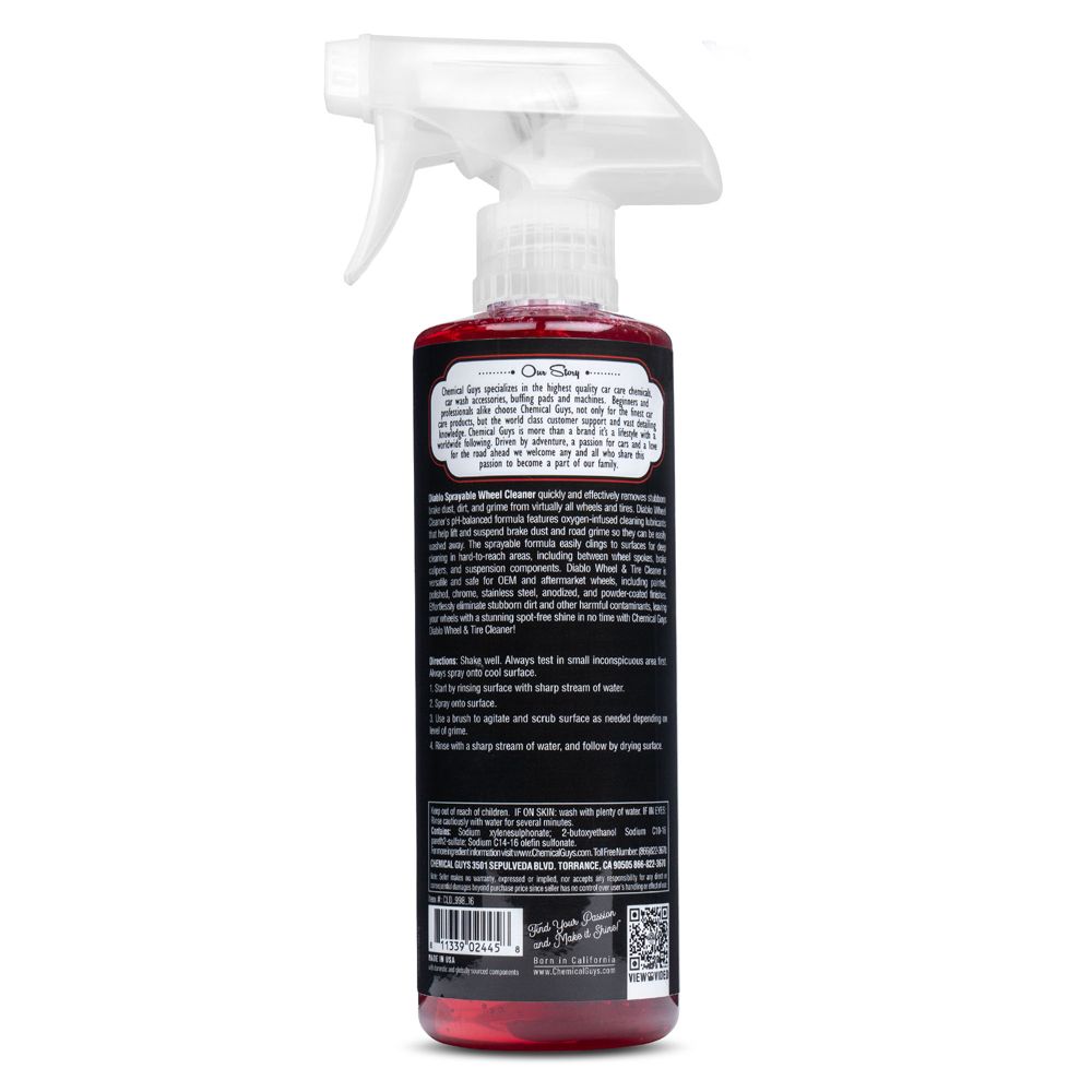Chemical Guys Diablo Wheel & Tire Cleaner vannepesu 473 ml
