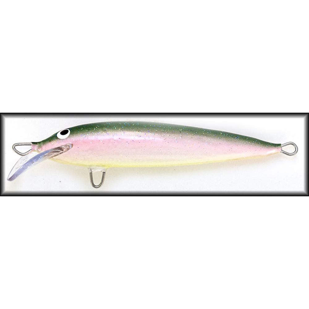 HK Varma öringswobbler med rundad haksked 7 cm 4 g färg: TK7320 Svart Koppar