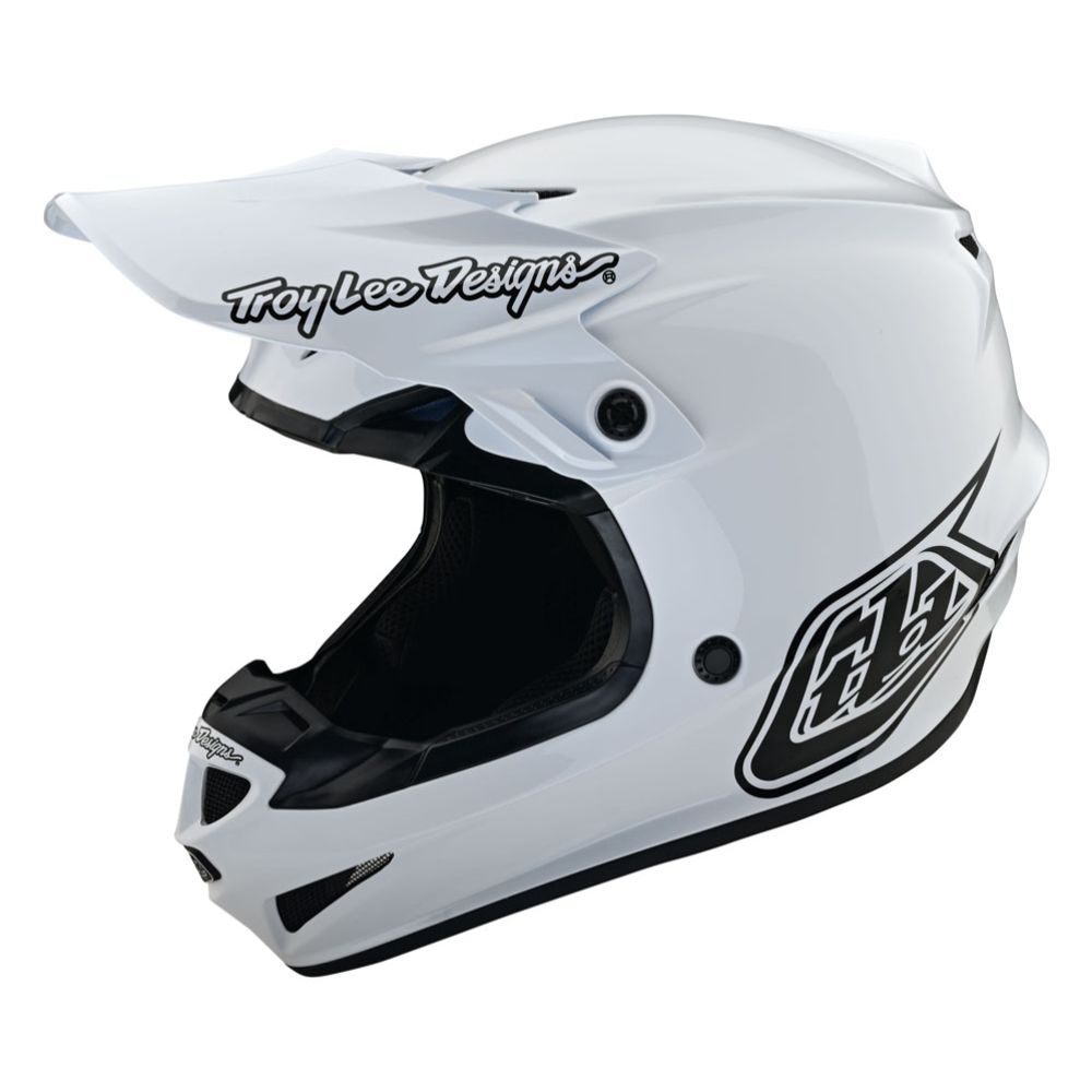 Troy Lee Designs SE4 crossikypärä valkoinen
