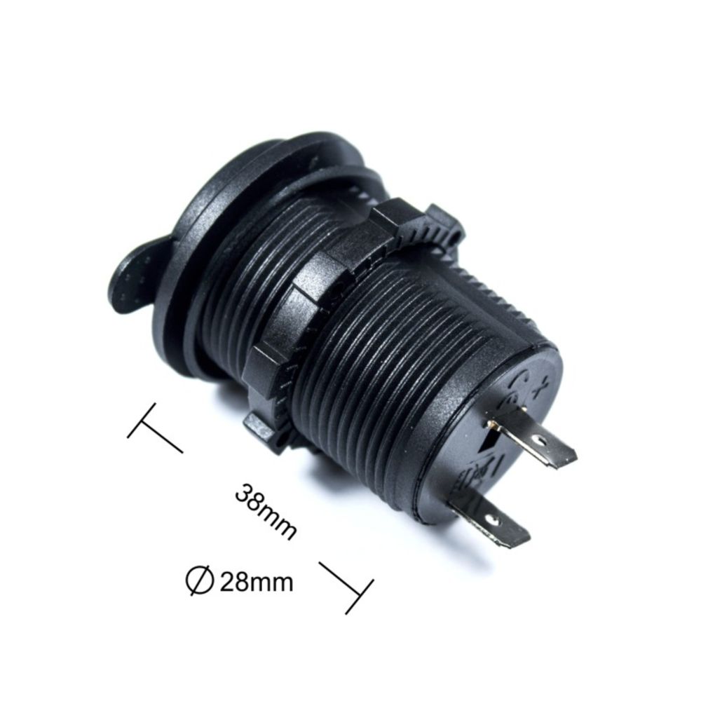 Four veekindel sigaretisüütaja pistikupesa 12/24 V DC