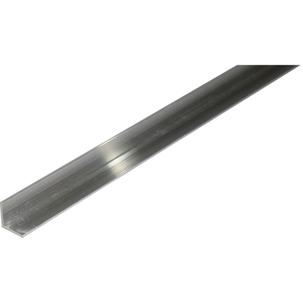 Vinkelprofil aluminium 30 x 30 x 2,0 mm 2 m