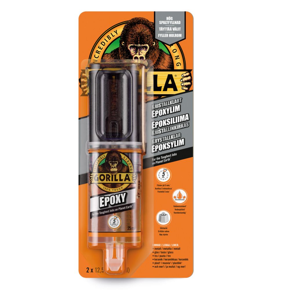 Gorilla Epoxy epoksiliima 25ml