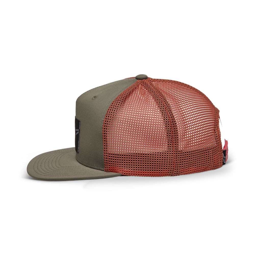 Alpinestars Sussed Trucker keps grön/orange