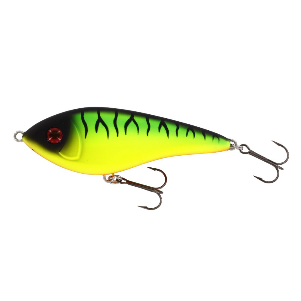 Westin Swim jerk, 12 cm, 53 g, Suspending Chartreuse Flow