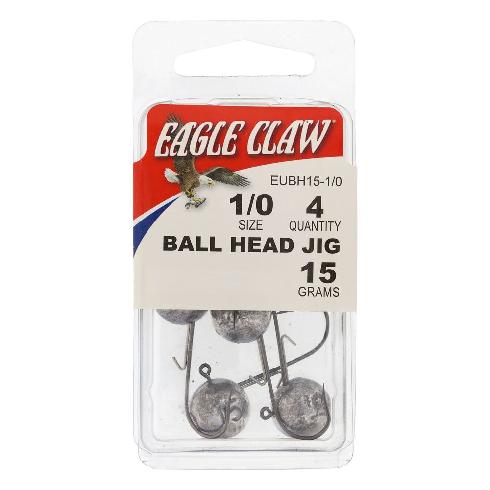 Eagle Claw jigipää 15g #4/0 4 kpl