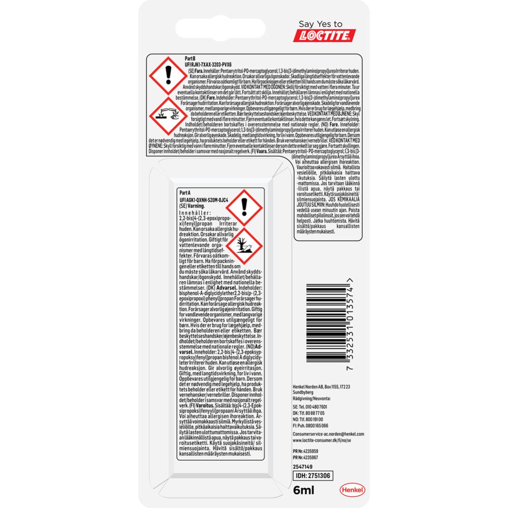 LOCTITE Power Epoxy Universal Mini epoksiliima