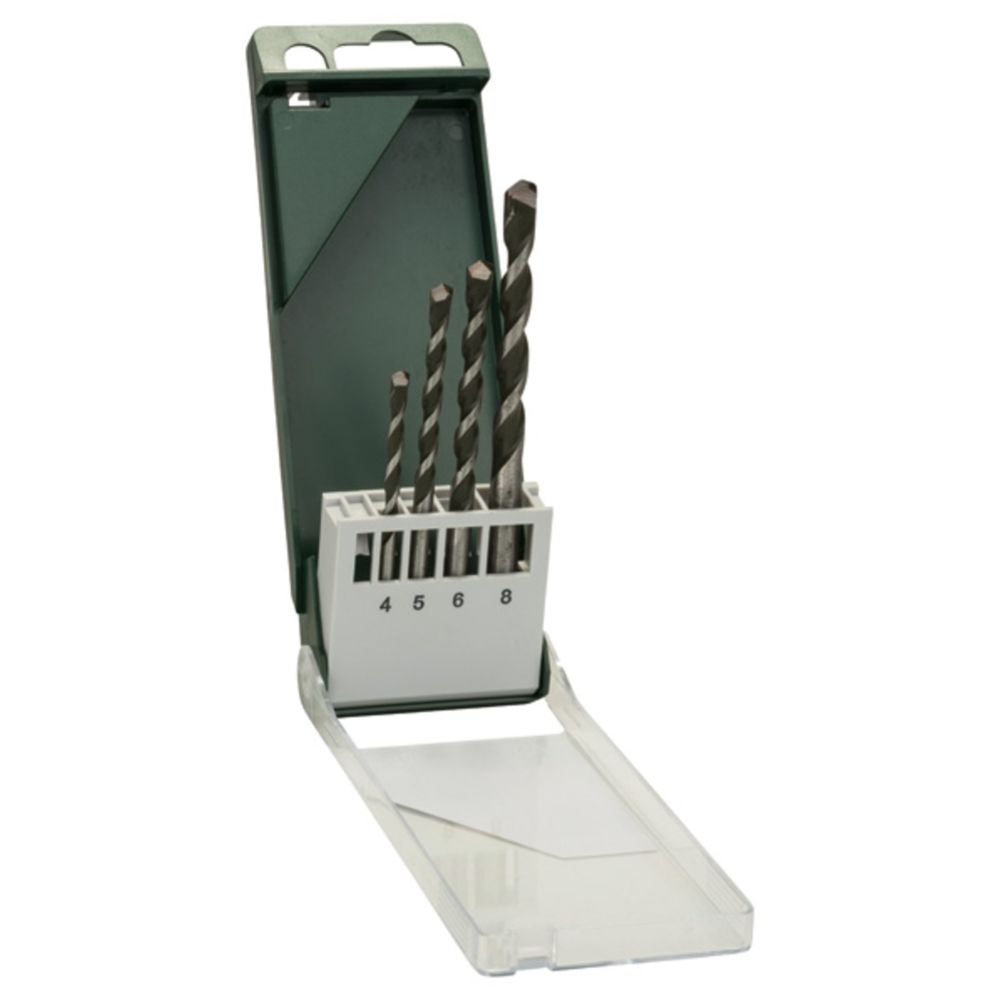 Bosch puurikomplekt 4-8 mm erinevatele materjalidele 4 osa