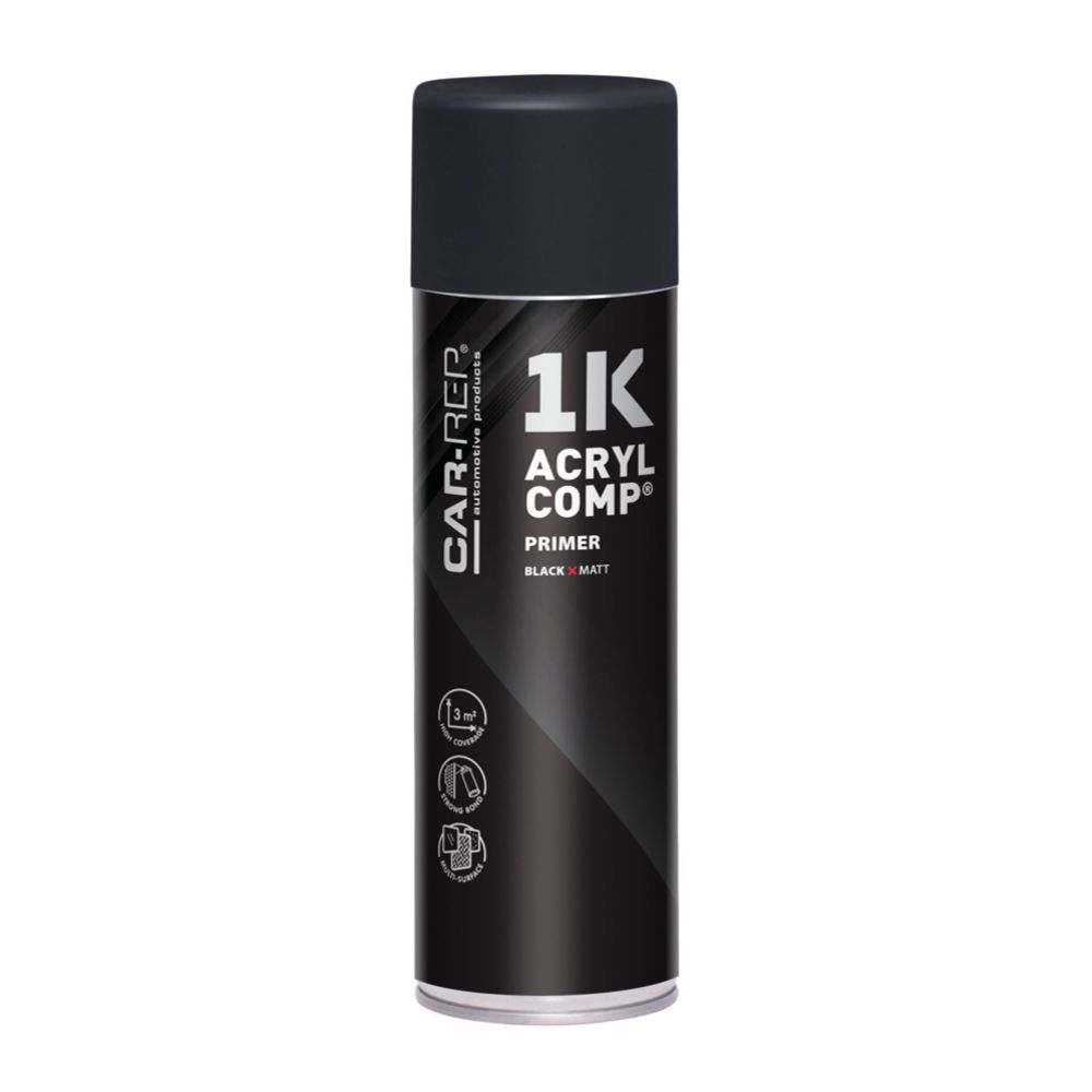 Cer-Rep ACRYLcomp akrüül-kruntvärv, must, 500 ml