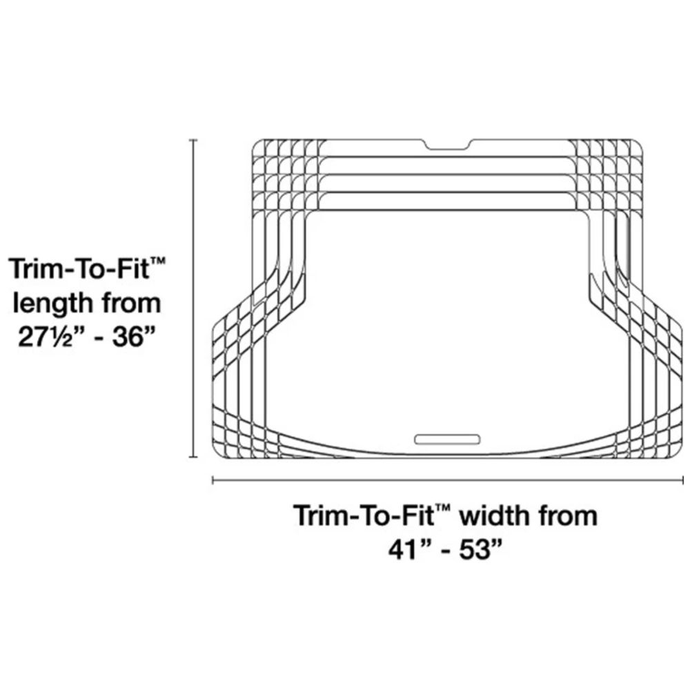 WeatherTech Trim-to-Fit Cargo/Trunk Mat yleismallinen tavaratilamatto