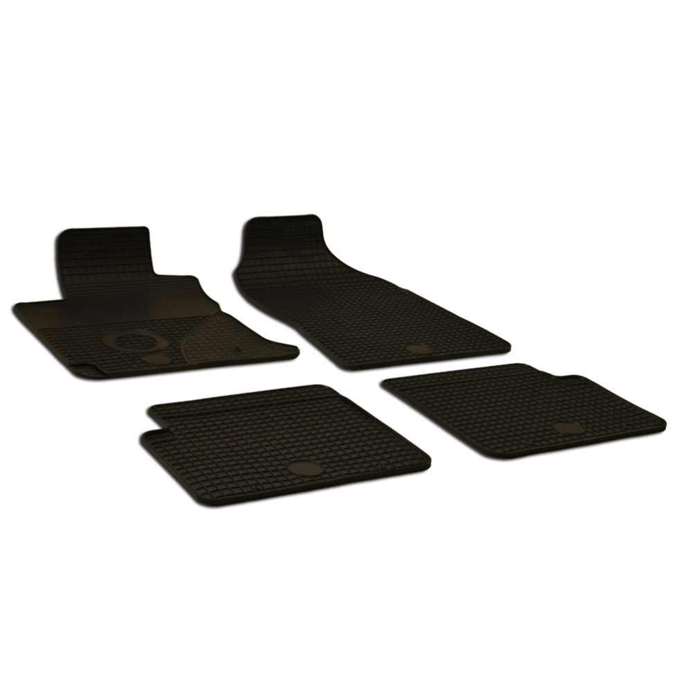 Kummimattide komplekt, Toyota Corolla Verso, 2004—2009, must