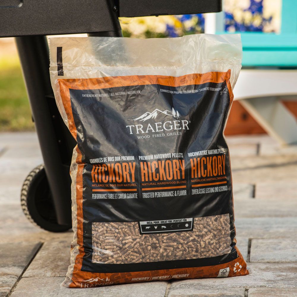 Traeger FSC hickory pelletti 9 kg