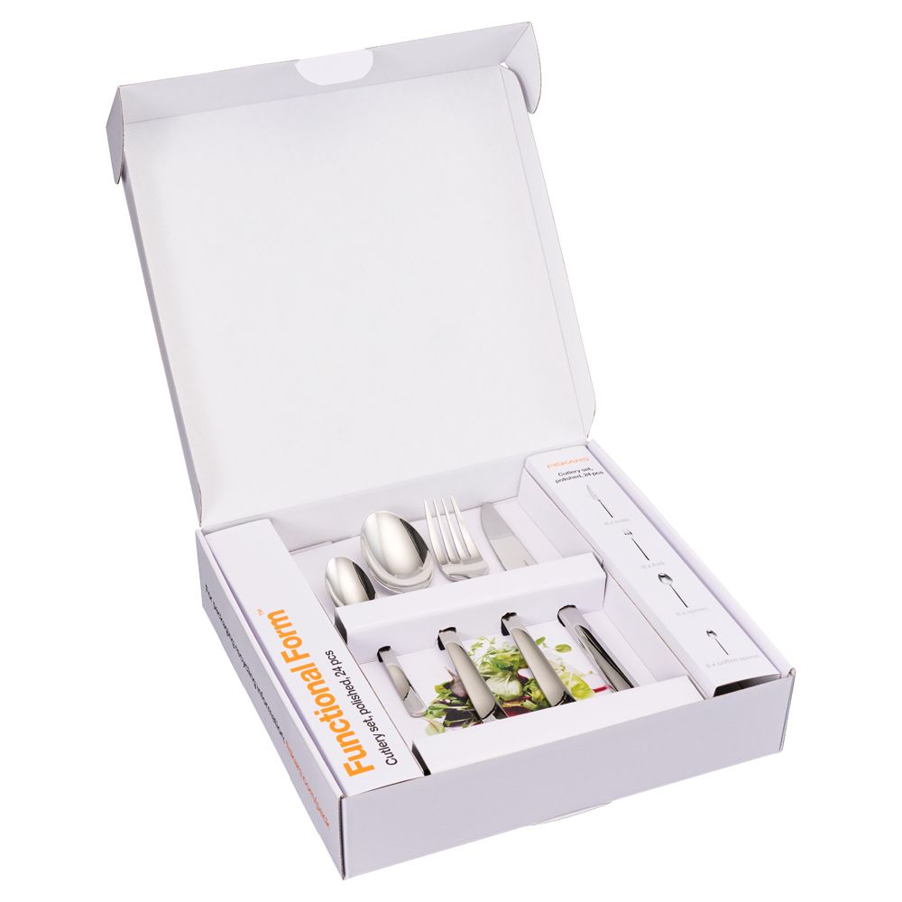 Fiskars Functional Form 24-osaline söögiriistade komplekt
