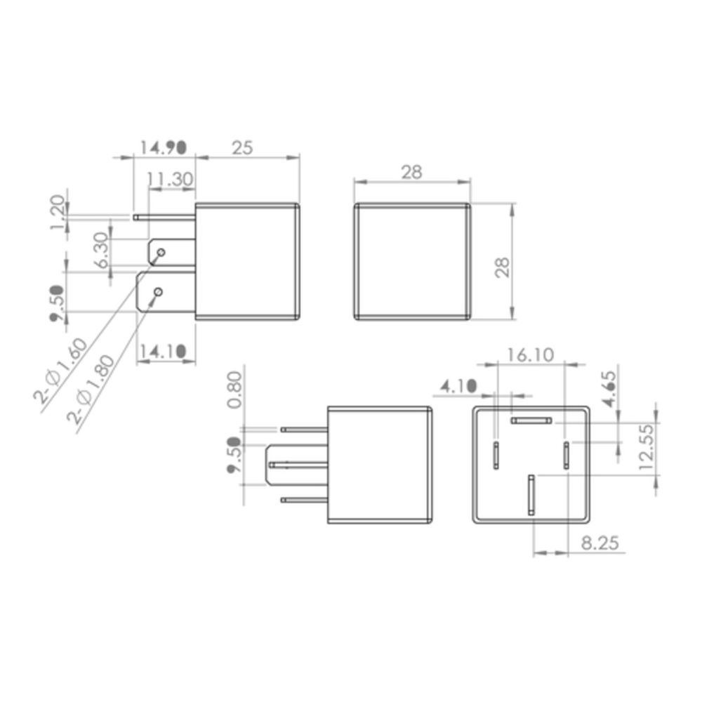 Töövoolu relee 48-01016