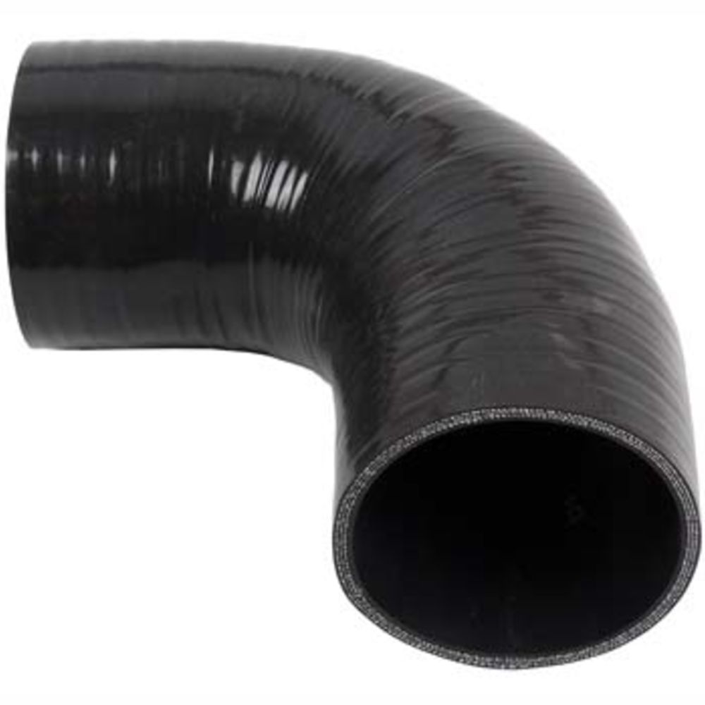 Silikonslang 90° 76 x 76 x 125 mm