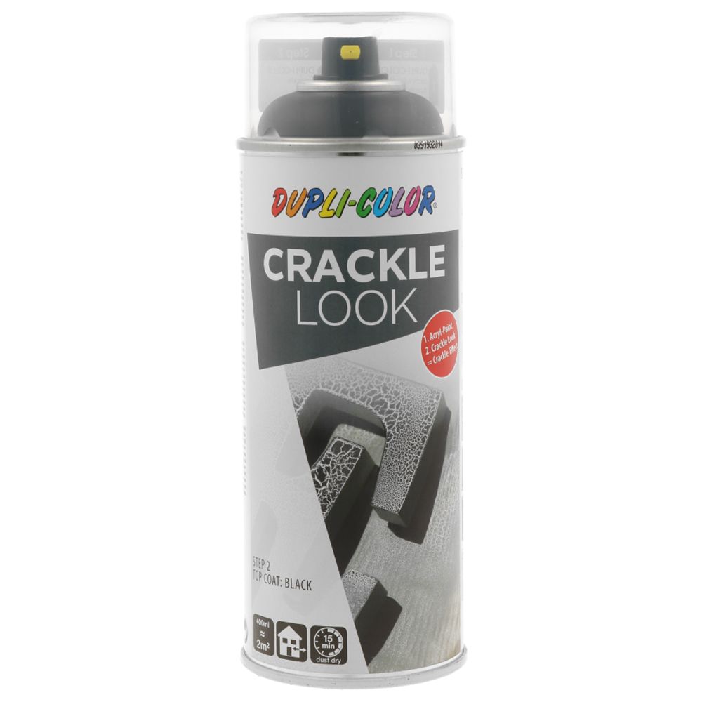 DC Crackle Look efektimaali musta "halkeilu" 400 ml