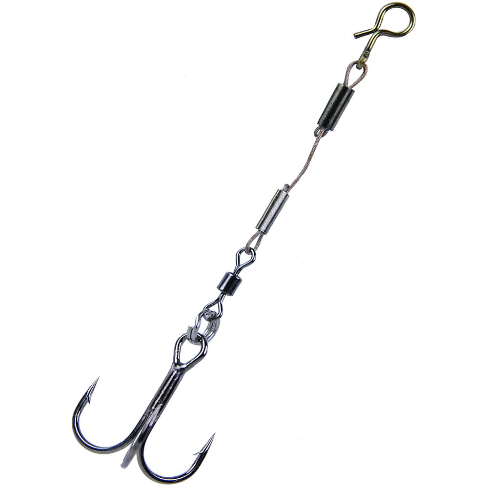 K.P Baits lisäkoukku leikarilla 12 kg 2 kpl
