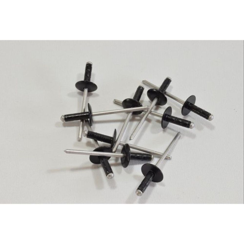 Hapro 35500 popnit svart 10 st.