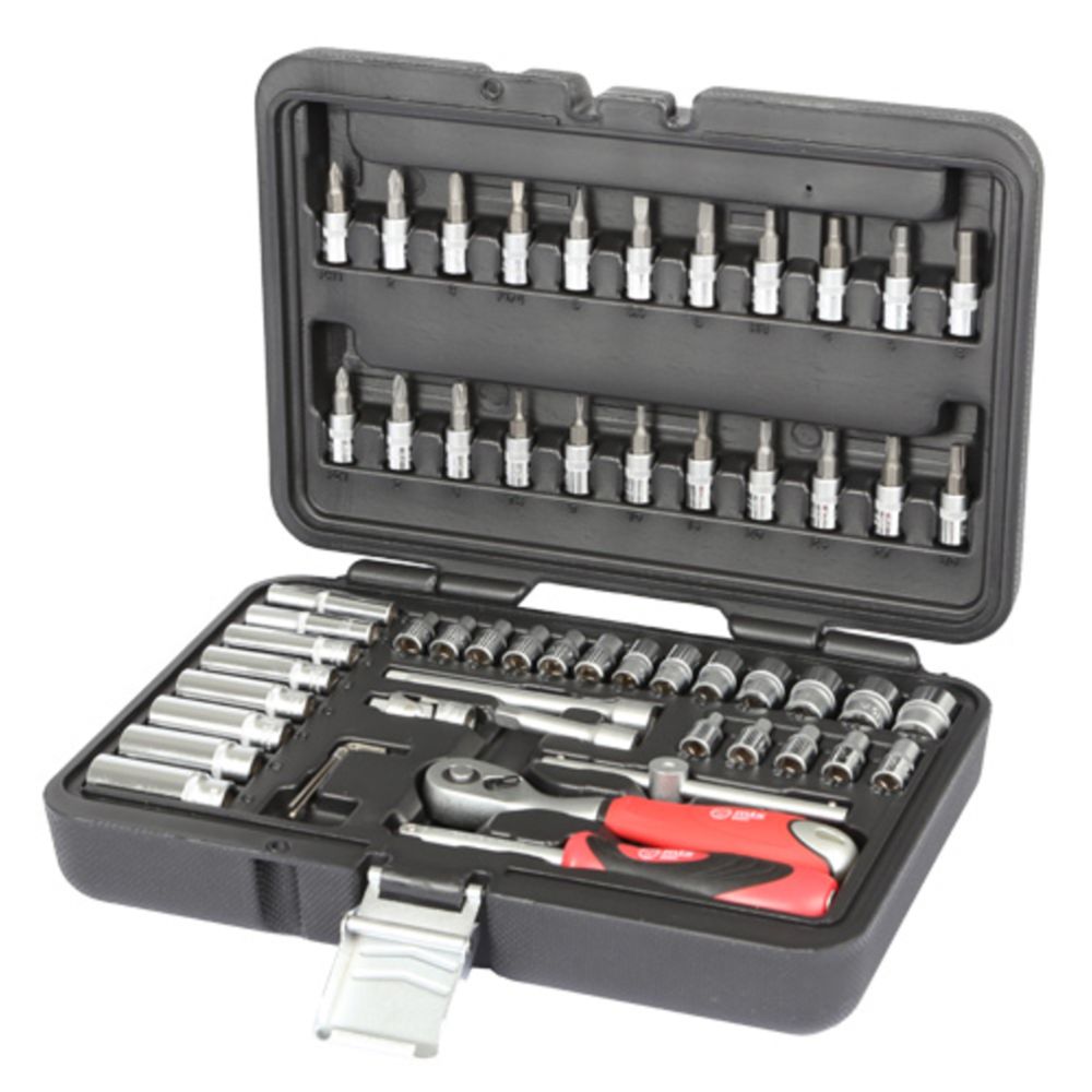MTX Tools Basic padruni- ja kruviotsikukomplekt 1/4"