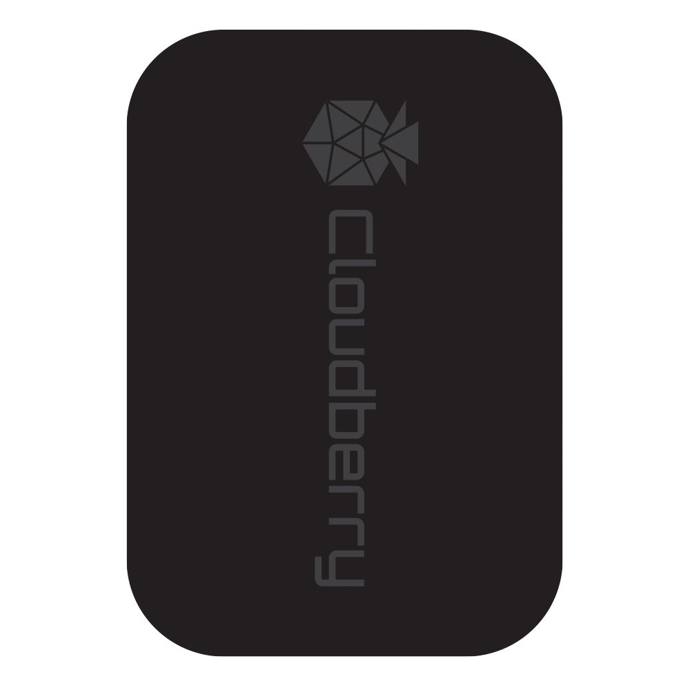 Cloudberry MP-76 magnetiska mobilfästeplattor 2 st.