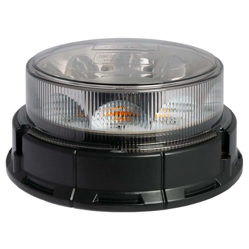 Optibeam Dark Phantom LED-blixtljusramp ø165 mm magnetfäste