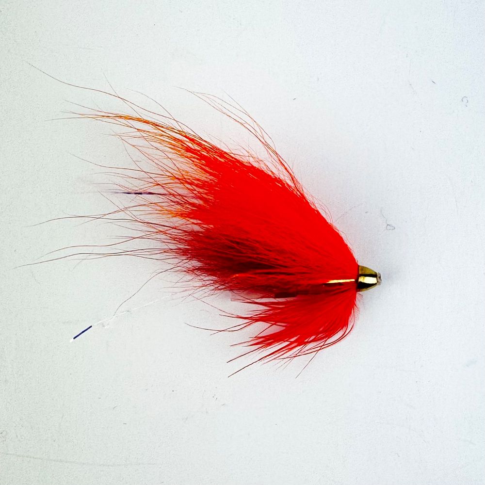 Eumer Classic Mässing tubfluga röd/orange 2 st.