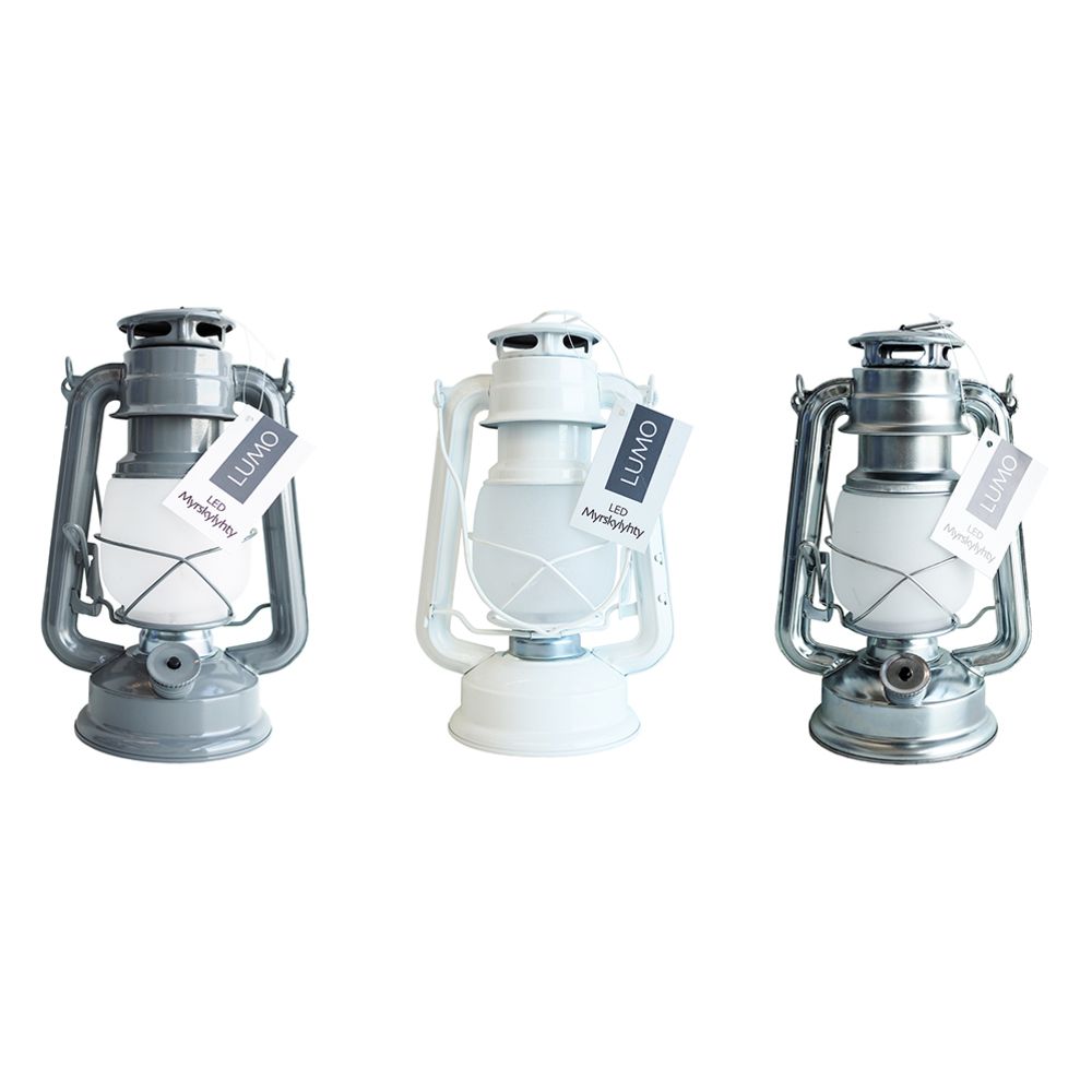 Lumo Hurricane stormlykta 2-in-1