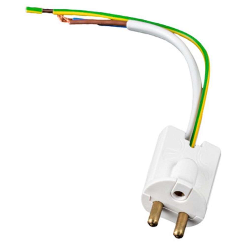 Jordad lamppropp med kabel, 15 cm