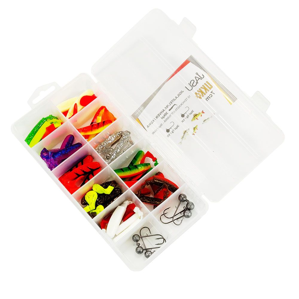 Jasu Ukko kalajigikomplekt 3 cm 16 tk