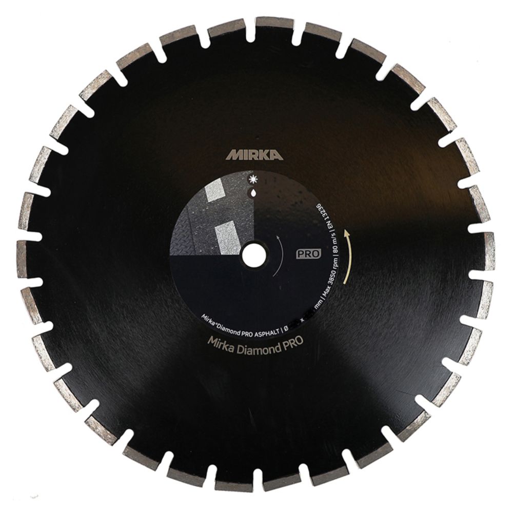 Mirka Diamond PRO diamantkapskiva för asfalt 300 mm