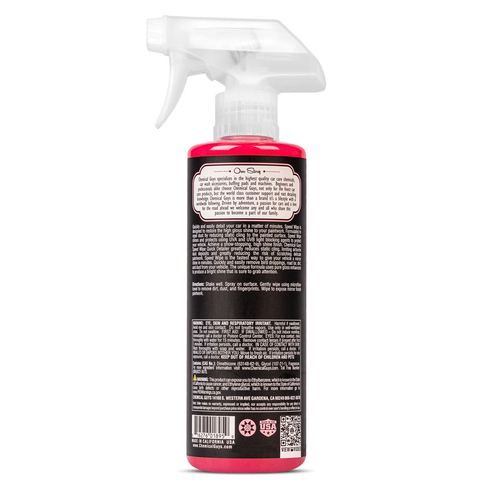 Chemical Guys Speed Wipe Quick Detailer 473 ml