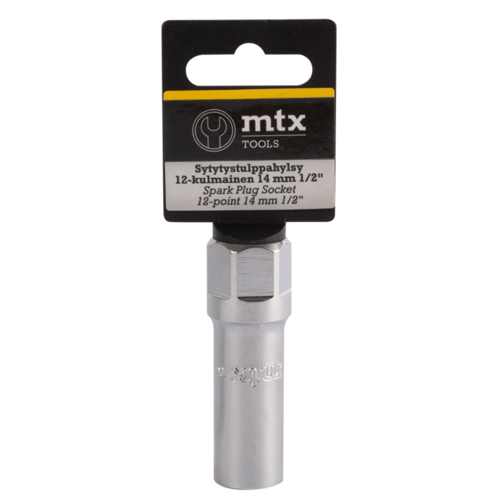 MTX Tools 12 kulmainen sytytystulppahylsy 14 mm 1/2"