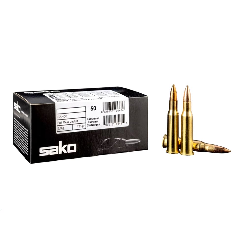 Sako Range Speedhead 8,0g/123gr FMJ Range 120A 50 kpl