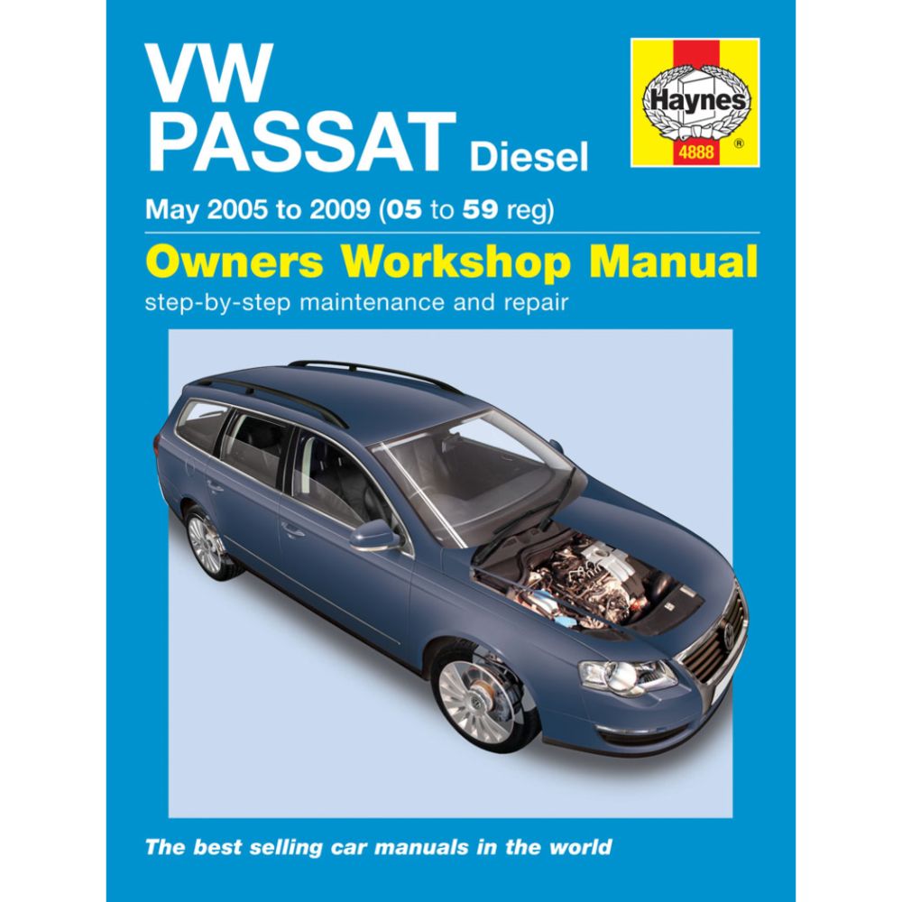 Korjausopas Passat diesel 05-10 englanninkielinen