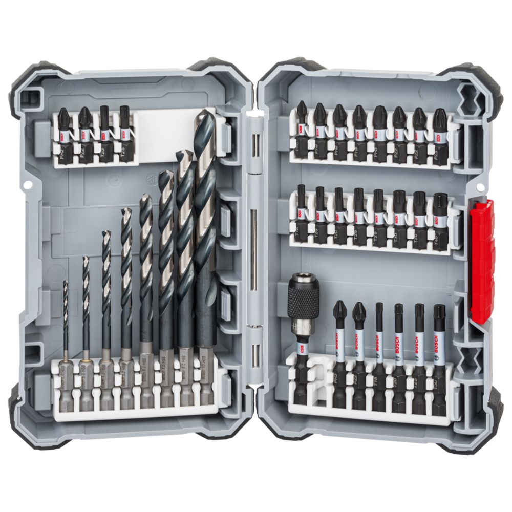 Bosch Impact löökpuur/kruvikeeraja otsakute komplekt HSS 35 osa