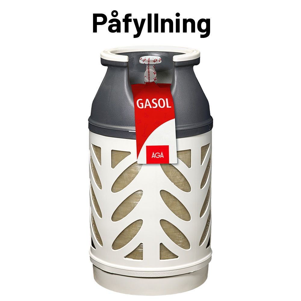 AGA Gasol PÅFYLLNING PC10, 10 kg