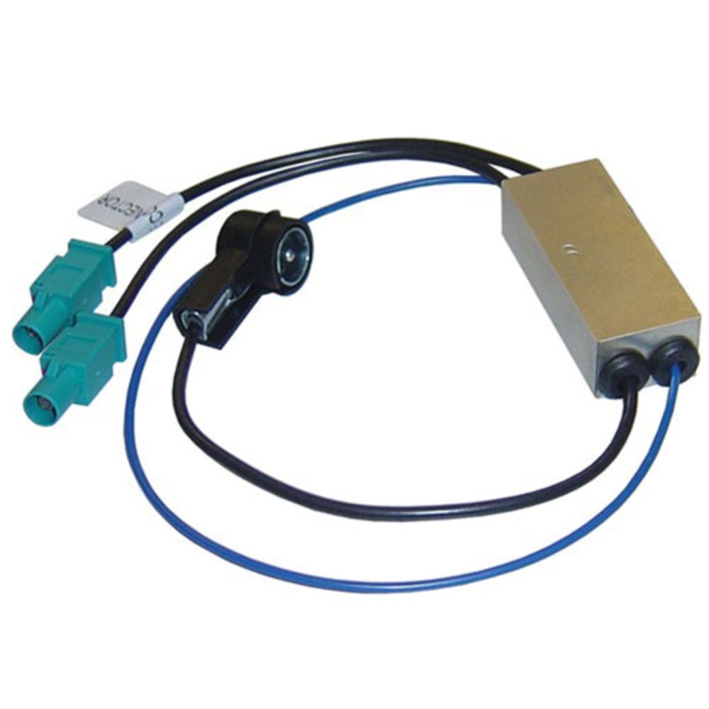 Antennadapter – ISO > VW 2 antenner Fakra