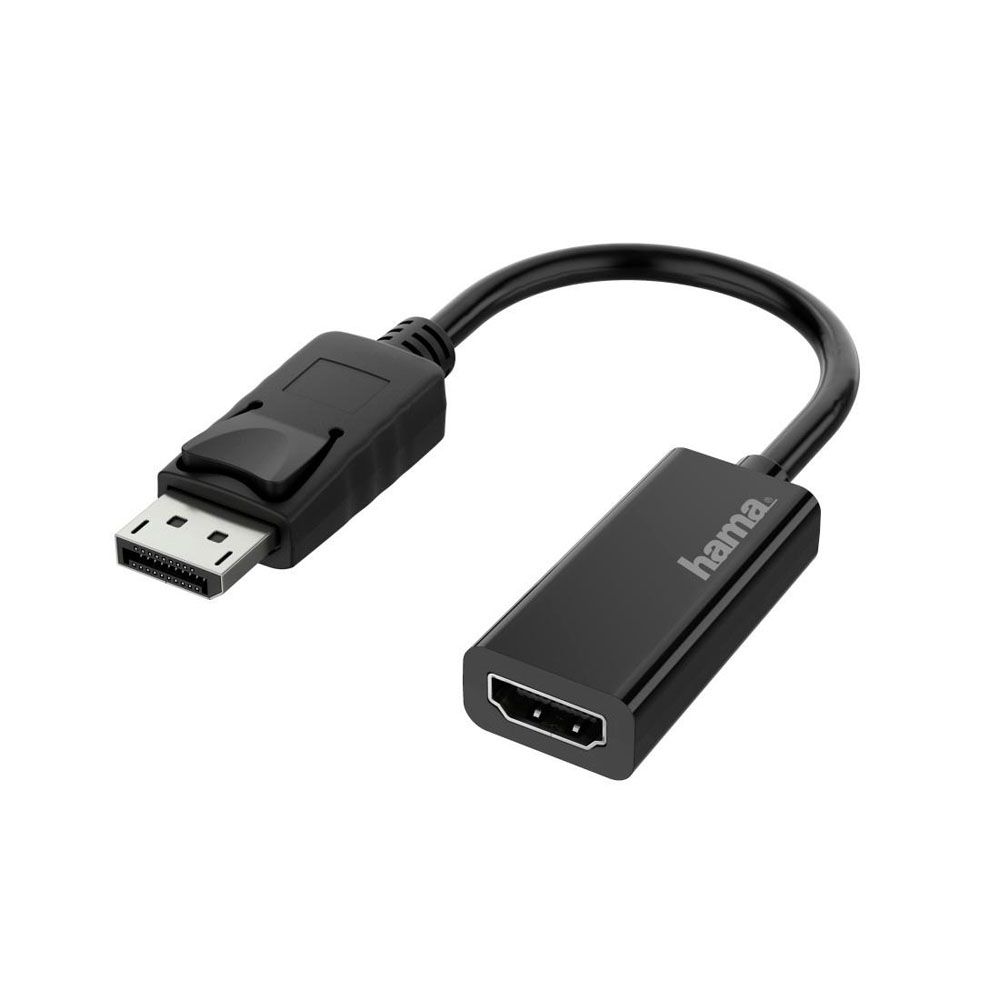 Hama Videoadapteri DisplayPort uros - HDMI naaras, 4K