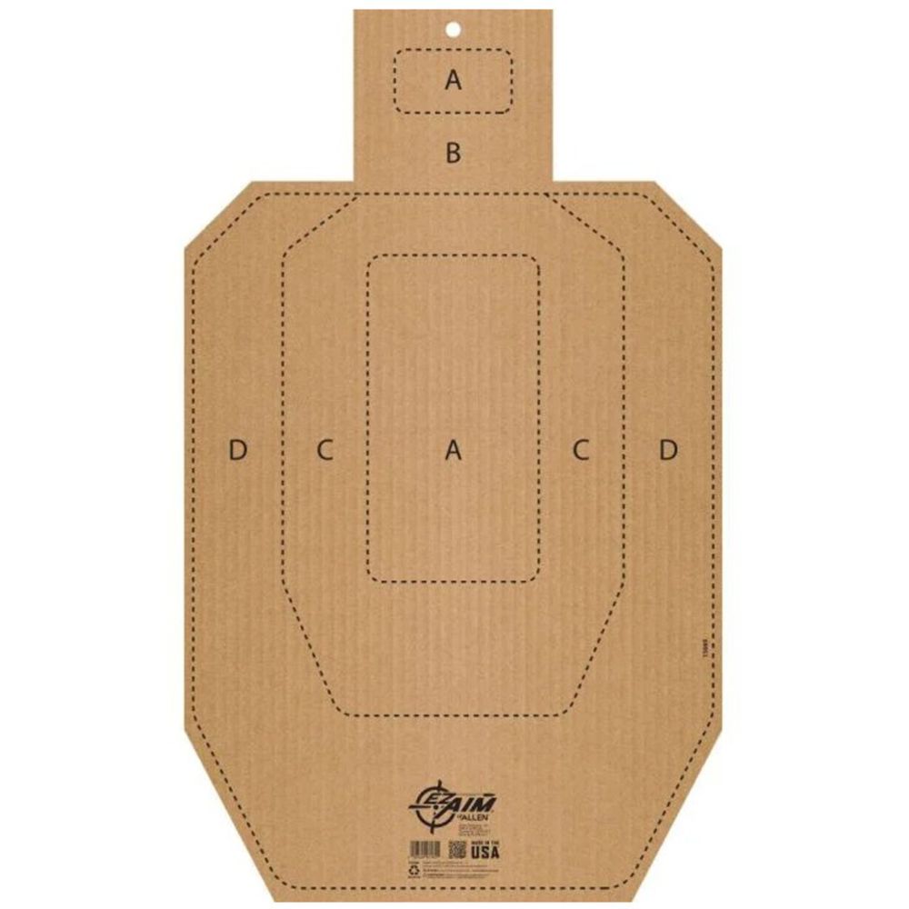 EZ Aim Corrugated IPSC -siluettimaalitaulu 45 x 75 cm