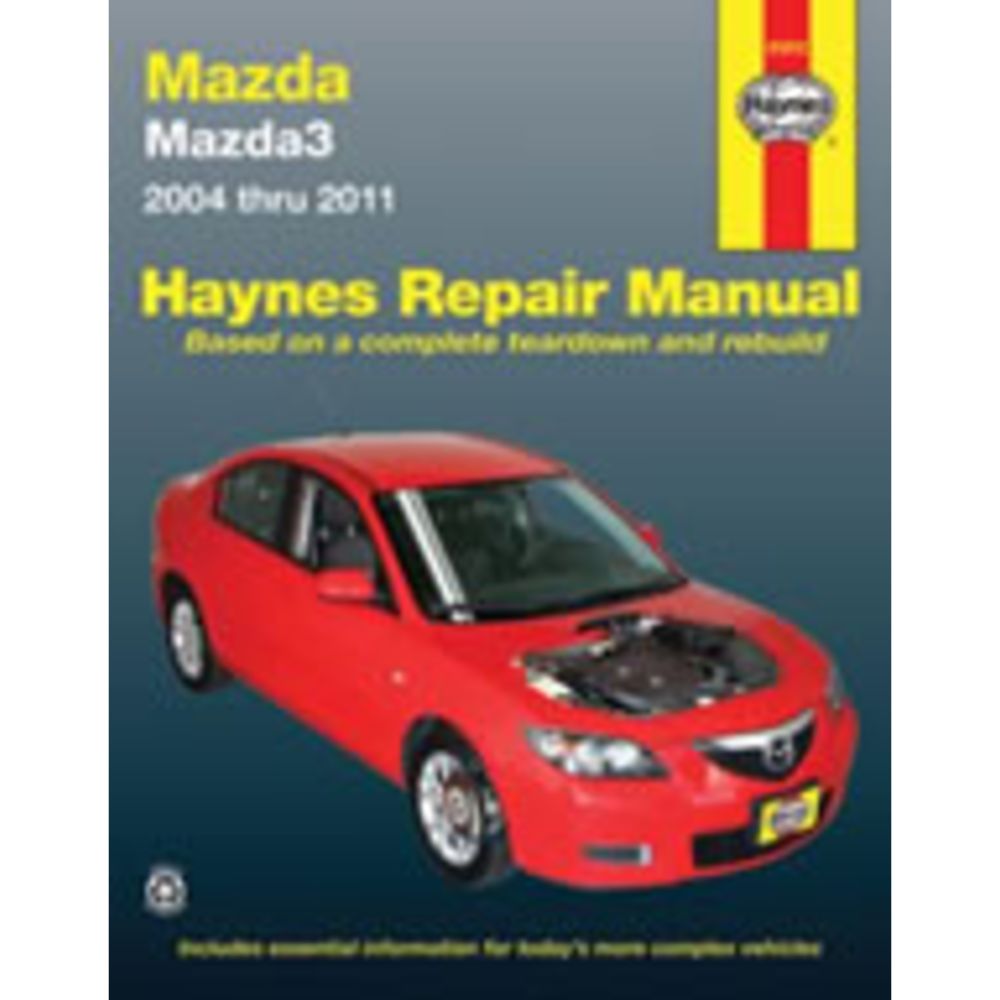 Korjausopas Mazda "3" 04-11 englanninkielinen