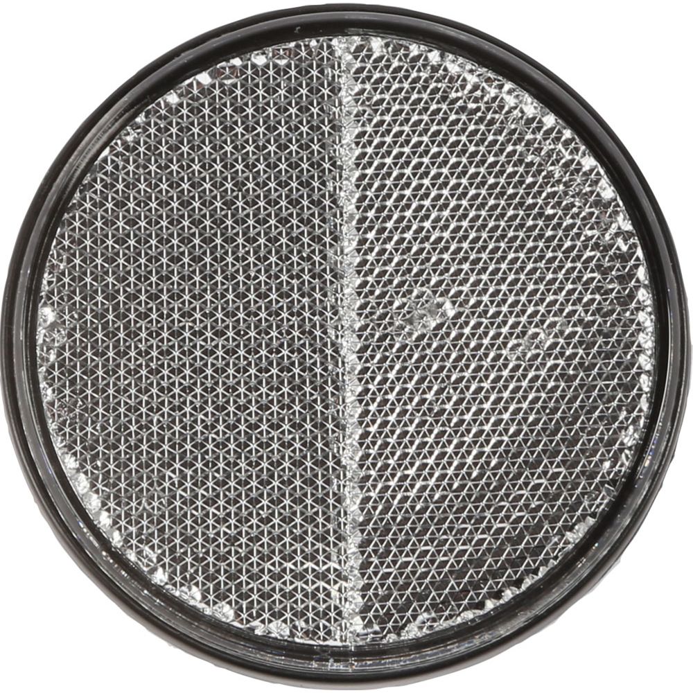 Reflex rund klar 70 mm självhäftande, 2 st.