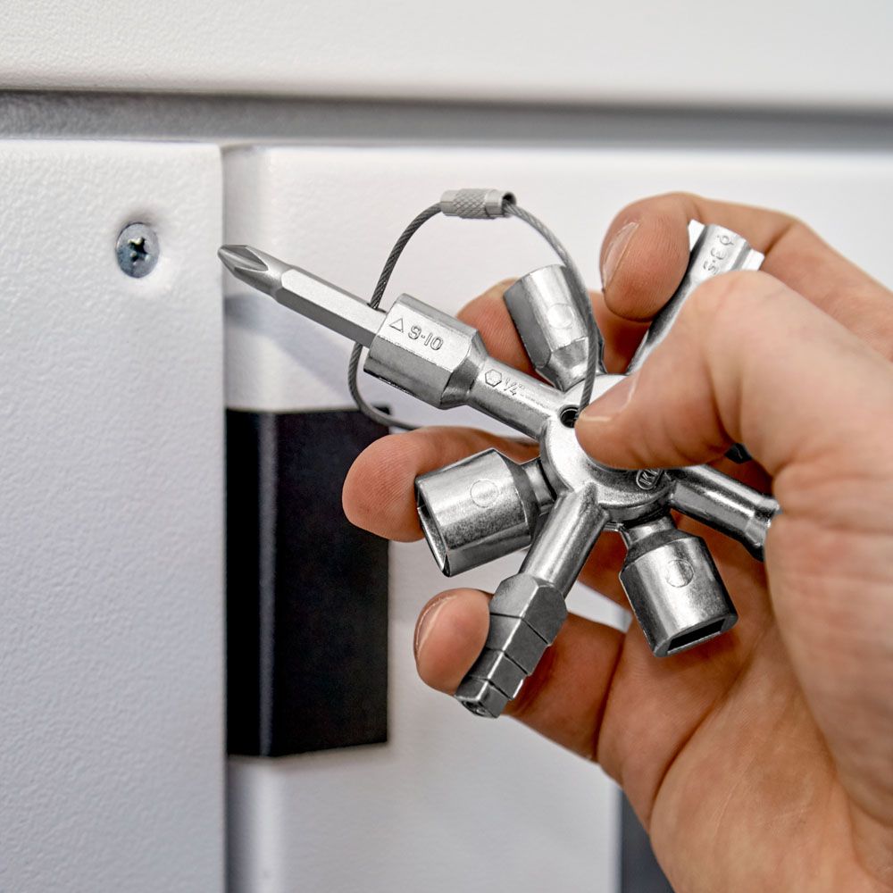 Knipex® 00 11 01 TwinKey elskåpsnyckel