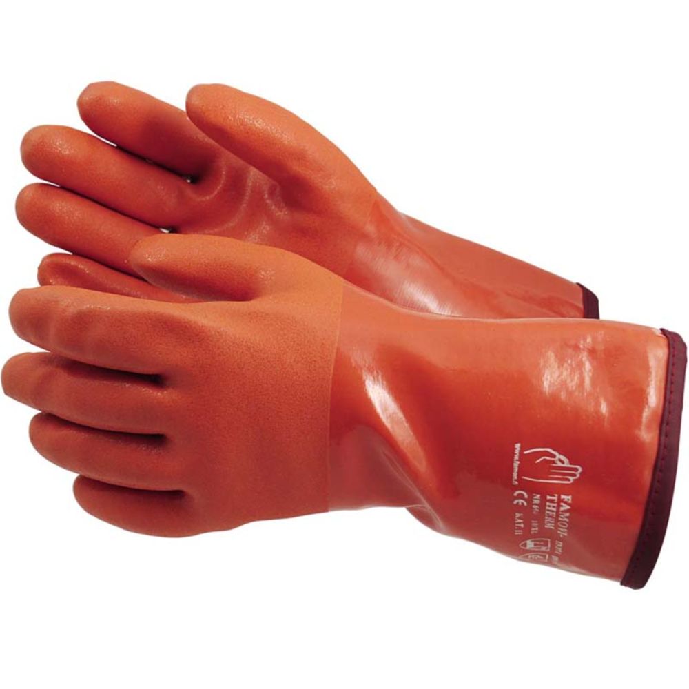 Fiskehandskar i PVC, XL