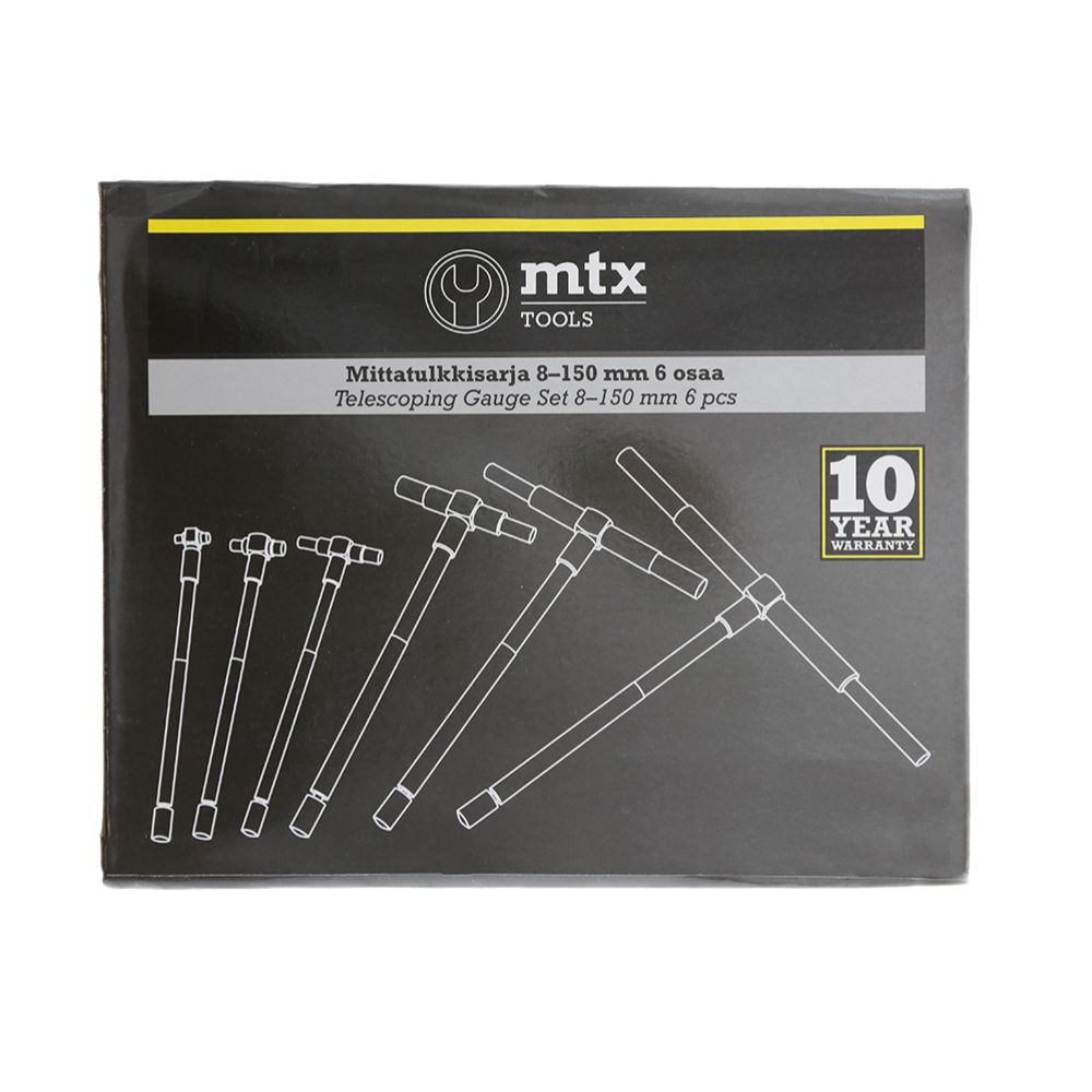MTX Tools mõõdikukomplekt 8-150 mm 6 osa